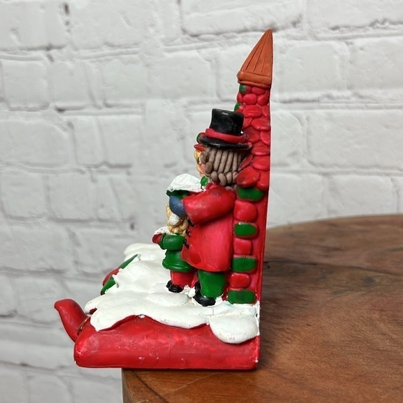 RARE Pair of VIntage Christmas Stocking Holders - Picture 5 of 15